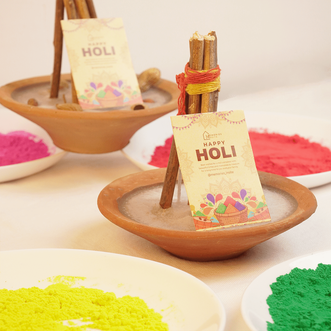 Holika Pooja Scented Candle - Pack of 1 - Memories InsiteHOLI CANDLE-1